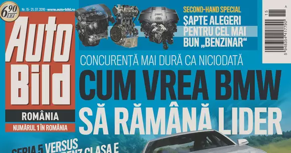 Revista AUTO BILD nr. 15 din 21 iulie 2016