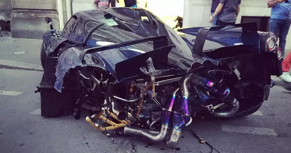 Accidente: După un Koenigsegg One:1, merge și o Huayra