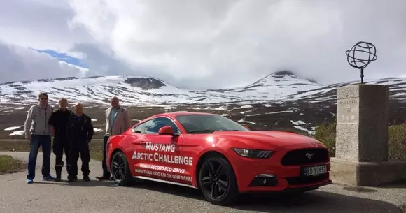 Test de consum cu Ford Mustang. 1.249 de kilometri cu un singur plin
