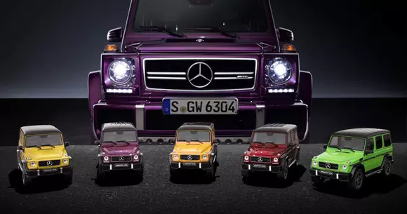 Cadouri pentru cei mari. Machete Mercedes-AMG G63