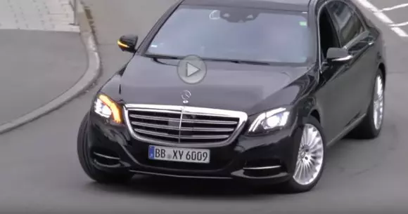 Video spion - Interiorul viitorului Mercedes-Benz Clasa S facelift