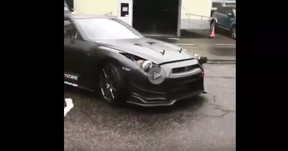 Nissan GT-R cu turbine în loc de faruri