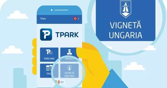 (P) Vigneta de Ungaria se poate plati online cu aplicatia TPARK