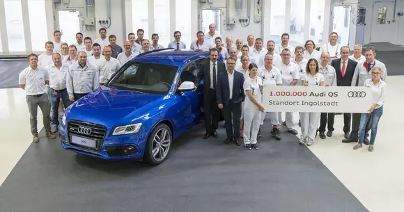 Audi Q5 ajunge la borna un milion la uzina din Ingolstadt