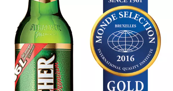 (P) Berea Albacher Premium 0,66l premiată cu aur la World Selection