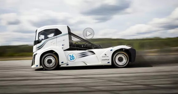 Volvo Iron Knight a doborât două recorduri de viteză