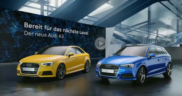 Primul spot cu Audi A3 facelift
