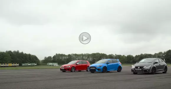 Ford Focus RS înfruntă încă o dată concurența din segment