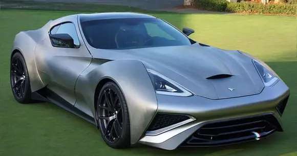 Așa arată singura mașină din lume construită complet din titan