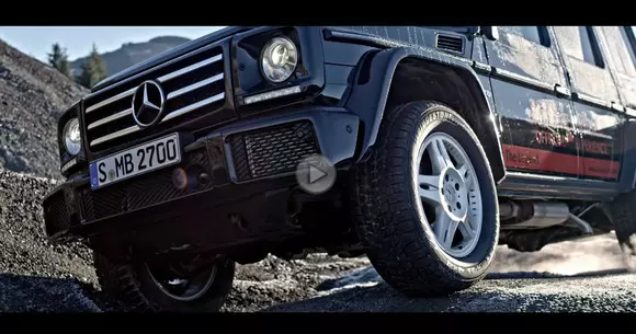 Mercedes-Benz promovează Clasa G în off-road