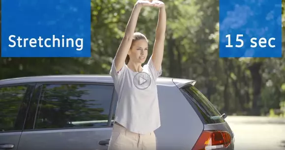 Volkswagen ne arată cum să rămânem în formă în timpul călătoriilor lungi