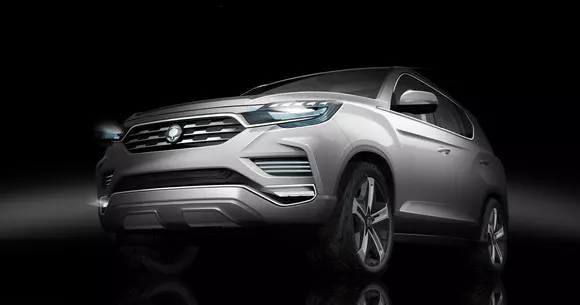 Ssangyong LIV-2 SUV - Imagini teaser cu viitorul concept