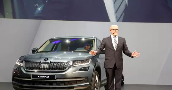 Skoda promite un diesel biturbo și versiuni Scout și Sportline pentru proaspătul Kodiaq