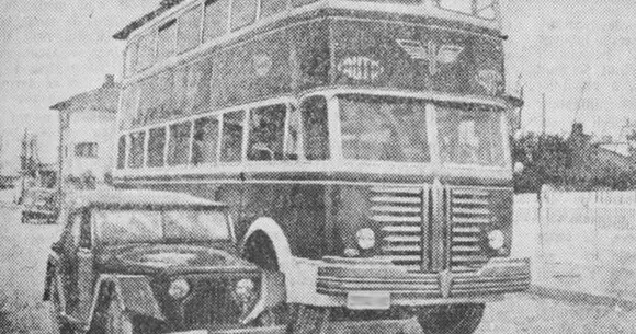 Povestea primului autobuz cu etaj românesc care făcea senzație în anii '50