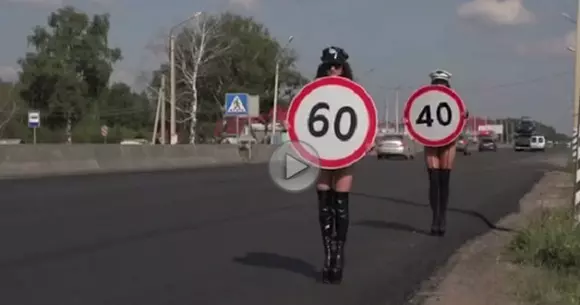 Metoda sexi prin care rușii vor să-i determine pe șoferi să respecte limitele de viteză