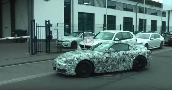 Toyota Supra sau BMW Z5? Spionii au clipuri noi