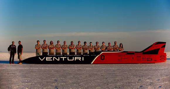 Venturi VBB-3 este cel mai rapid electric din lume. A rulat cu 549 km/h