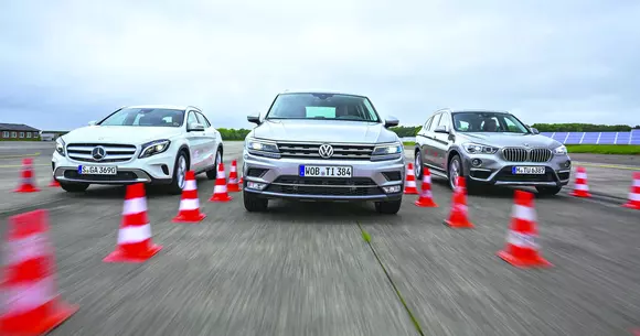 Volkswagen Tiguan versus BMW X1 și Mercedes-Benz GLA - Test comparativ