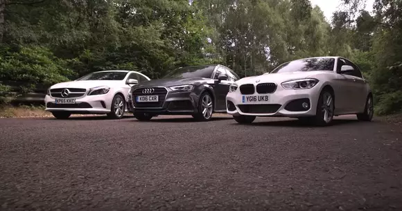 Audi A3, BMW Seria 1 și Mercedes-Benz Clasa A - Care pe care