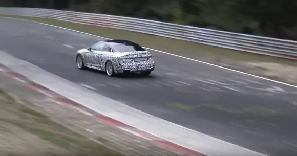 Viitorul Audi RS5 Coupe își face de cap pe Nurburgring