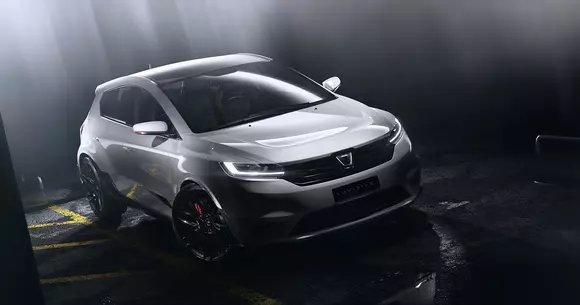 Dacia R - Concept digital pentru o sportivă românească