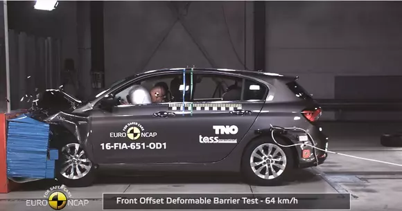 Fiat Tipo reușește doar 3 stele EuroNCAP în versiunea de bază