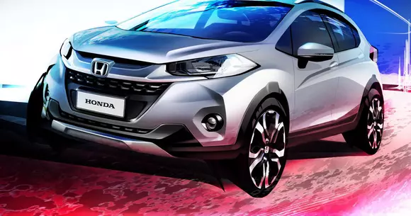 Honda WR-V - Prima schiță oficială