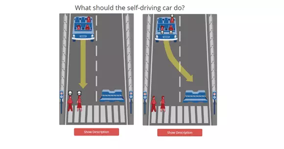 Moral Machine - Portalul care te pune în situații limită din postura unei mașini autonome