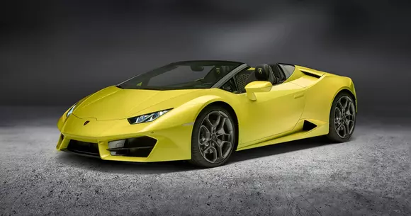 Lamborghini Huracan LP580-2 Spyder a debutat la Los Angeles