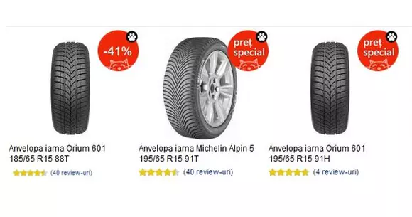 Care sunt cele mai ieftine anvelope de Black Friday 2016