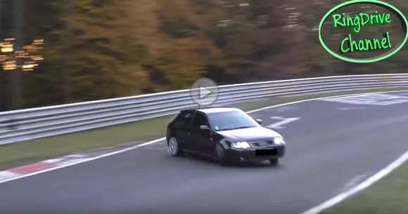 Accident grav cu un Audi S3 pe Nurburgring