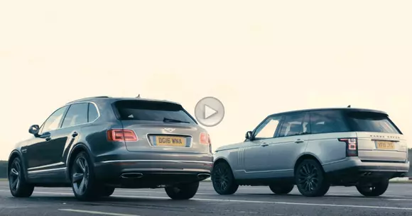 Bentley Bentayga față în față cu Range Rover SVAutobiography
