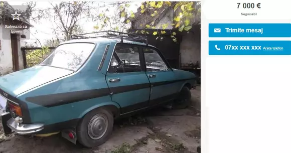 Anunțul unui posesor de Dacia 1300 a dat peste cap colecționarii