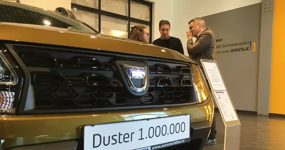 Dacia a livrat, în București, Duster-ul cu numărul 1.000.000
