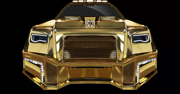 Letonii de la Dartz pregătesc modelul Black Alligator. Aur, platină, diamante, rubine și kevlar