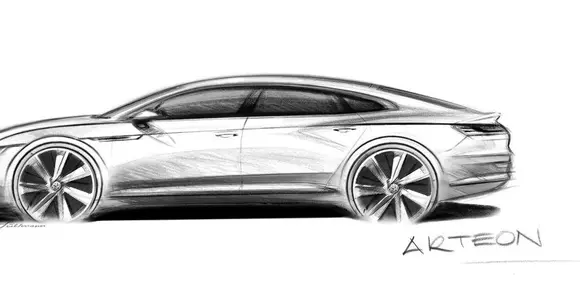 Volkswagen Arteon ar putea fi produs și într-o variantă shooting brake