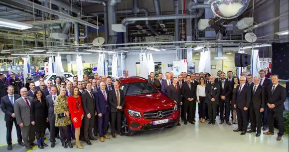 Mercedes-Benz GLC a intrat pe linia de asamblare Valmet, din Finlanda