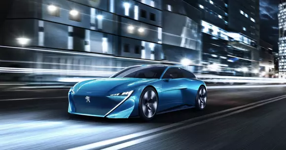 Peugeot Instinct Concept, sportiv cu haine de PHEV