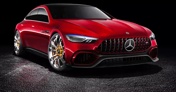 Geneva 2017: Mercedes-AMG GT Concept are un sistem de propulsie hibrid de peste 800 CP