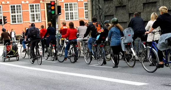 În Copenhaga există mai puține mașini decât biciclete