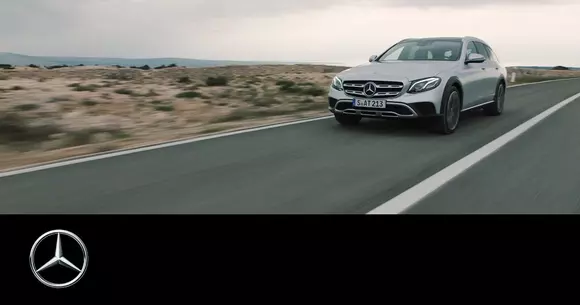 Mercedes-Benz Clasa E All-Terrain, într-un clip de promovare
