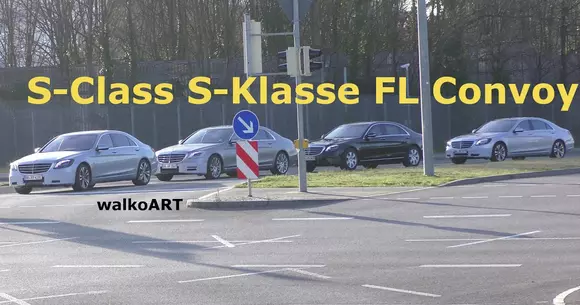 Mercedes-Benz Clasa S facelift - Video spion