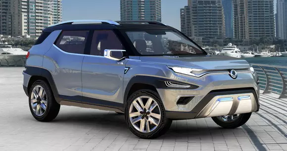 Geneva 2017: Conceptul SsangYong XAVL prefigurează un nou SUV cu șapte locuri