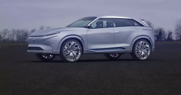 Geneva 2017: Hyundai FE Fuel Cell, concept alimentat cu hidrogen