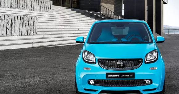 Infuzie de testosteron pentru smart ForTwo Cabrio. Brabus este vinovat