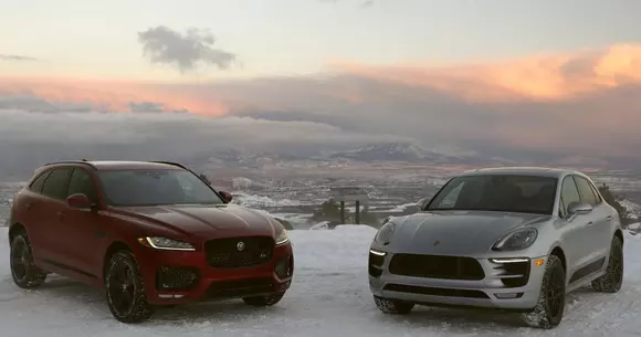 Jaguar F-Pace S față în față cu Porsche Macan GTS
