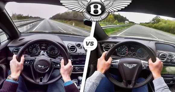 Duel în familia Bentley - Continental GT V8 vs. Bentayga
