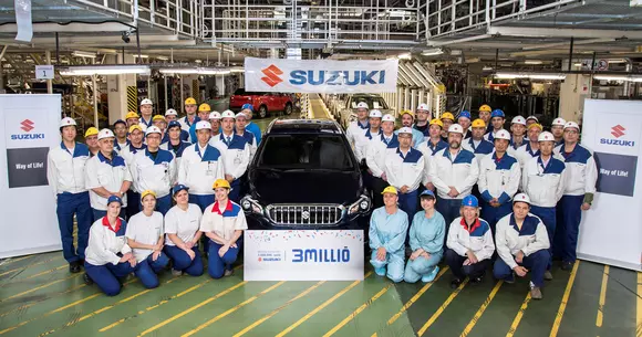 Suzuki serbează 3 milioane de vehicule produse la uzina Esztergom din Ungaria