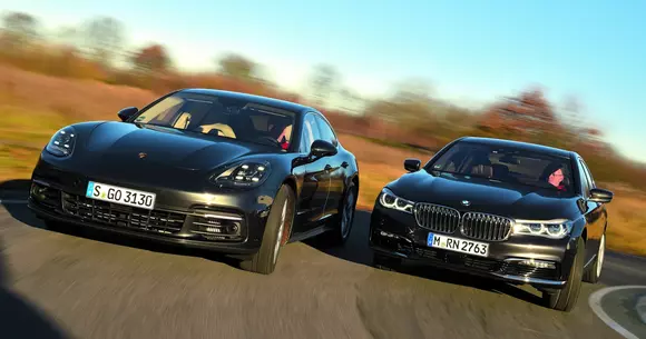 Porsche Panamera versus BMW Seria 7: Dieseluri superrapide