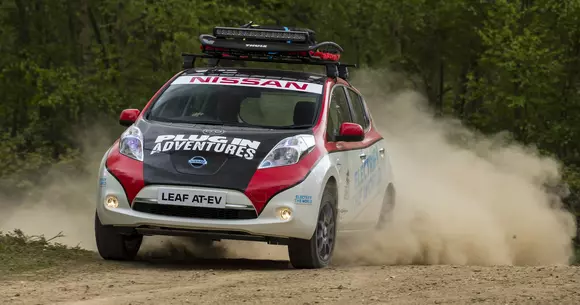 Un Nissan Leaf va concura în Raliul Mongoliei